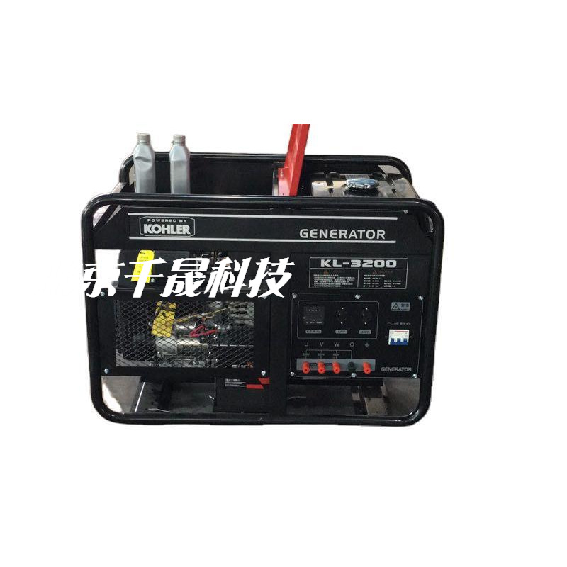 13kw单叁相通用220/380V科勒汽油发电机汽油发电机组KL3200