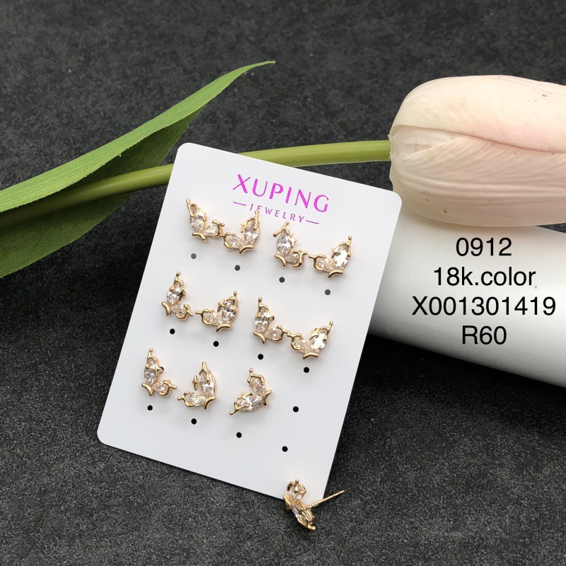 Xuping joyería transfronteriza venta caliente aleación auriculares lujo ligero de alto nivel nicho moda personalidad temperamento pendientes al por mayor mujeres image 15