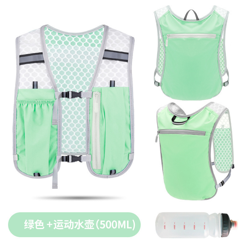 ランニング携帯電話バッグ、アウトドア登山ベストバッグ、サイクリングハイキングベストバッグ、軽量スポーツ収納バックパック、ウォーターボトルバッグ|undefined