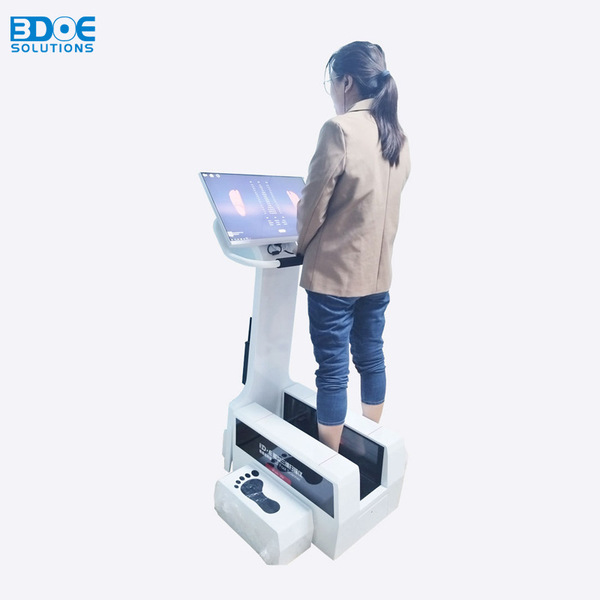 3D foot scanner to measure flat feet and high arches and apply…