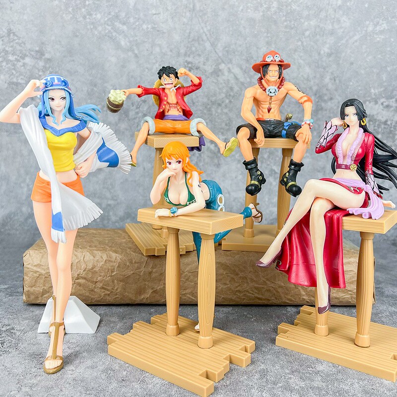One Piece Hand-made Luffy Cartoon Surrounding Esna Beauty Doll Tide Play Model Chassis Ornaments One Piece Hand-made Luffy Cartoon Surrounding Esna Beauty Doll Tide Play Model Chassis Ornaments