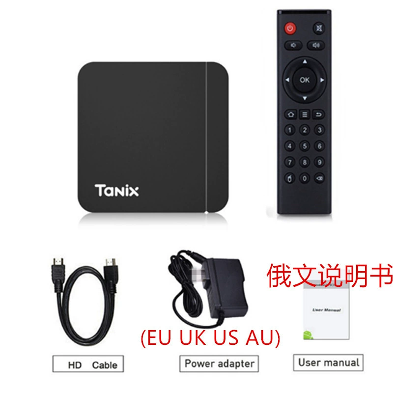 Tanix W2 Set-top Box S905W2 Android 11 4K HD сетевой блок 4GB/64GB Dual WiFi