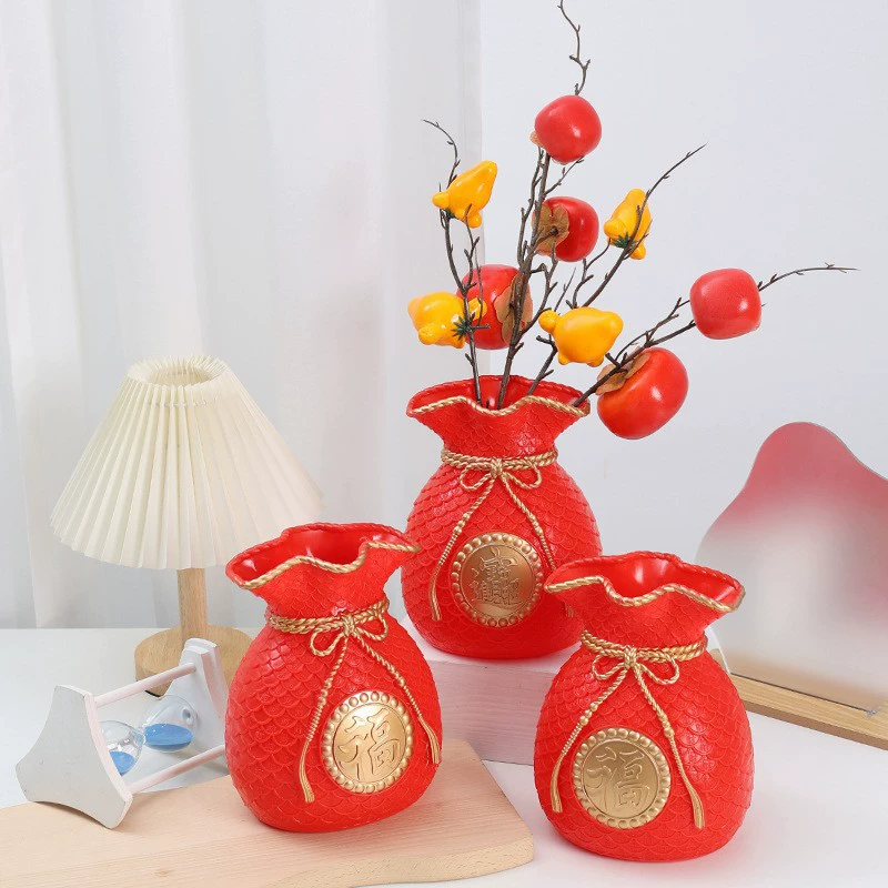 Китайская денежная сумка для денег творческая сумка для вазы для сумки для дома для гостиной