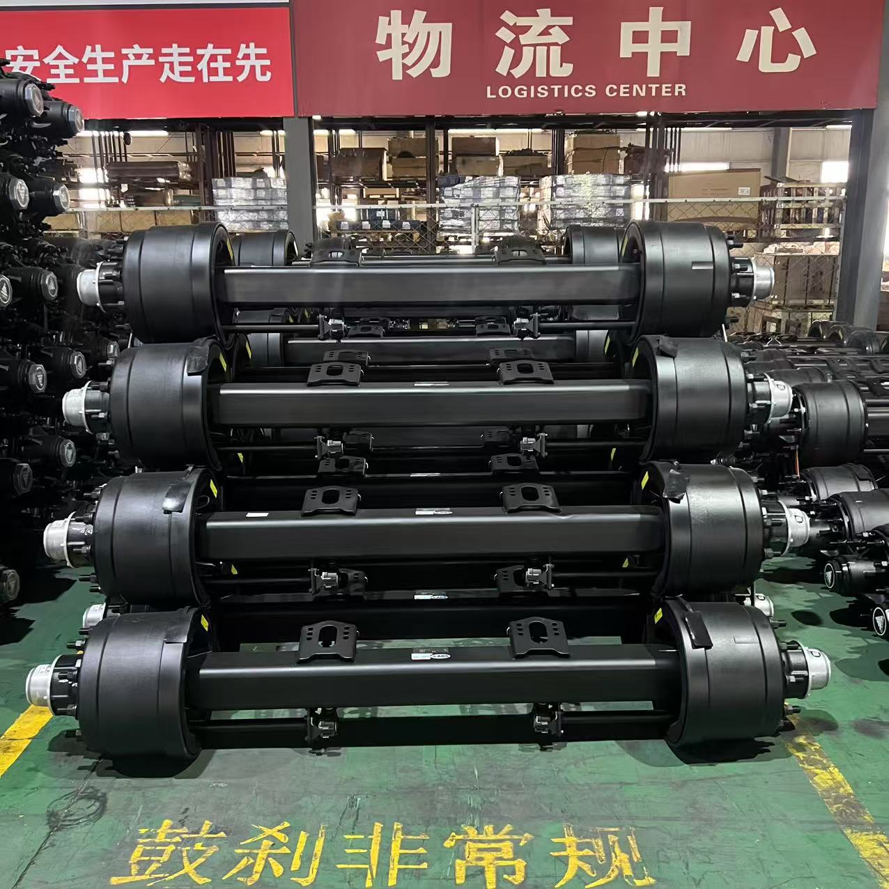 Overseas Supply of 13 Tons and Semi-Trailer Axles, Maintenance-Free Axle for 3 Years, Maintenance-Free Axle Trailer Maintenance-Free Axle