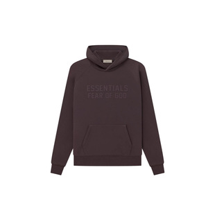EssentialsSS23Essentials Hoodie Sycamore Logo印花连帽卫衣男