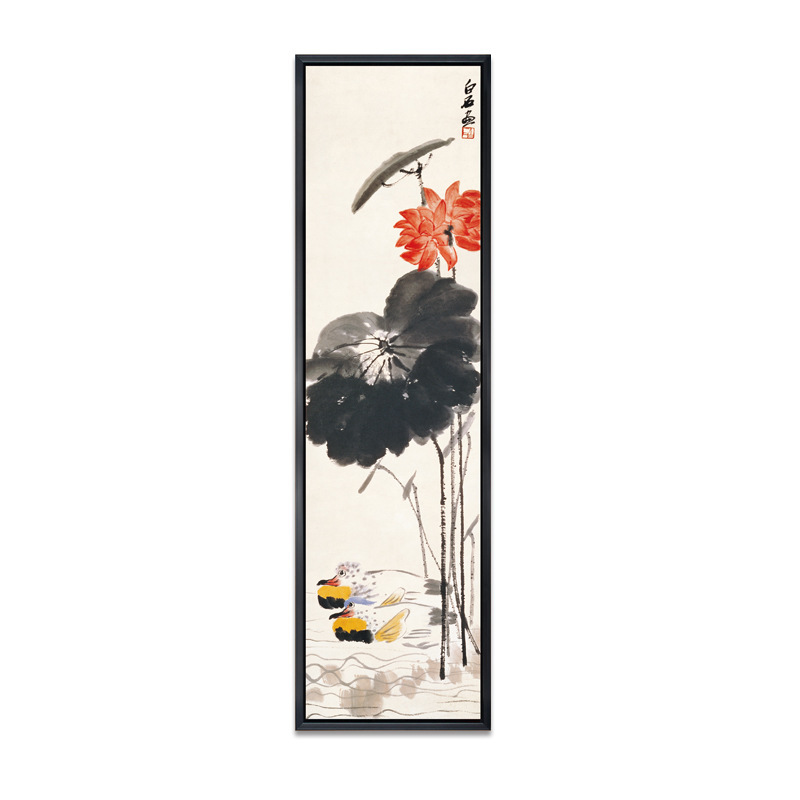 7荷花鴛鴦 / 30*100