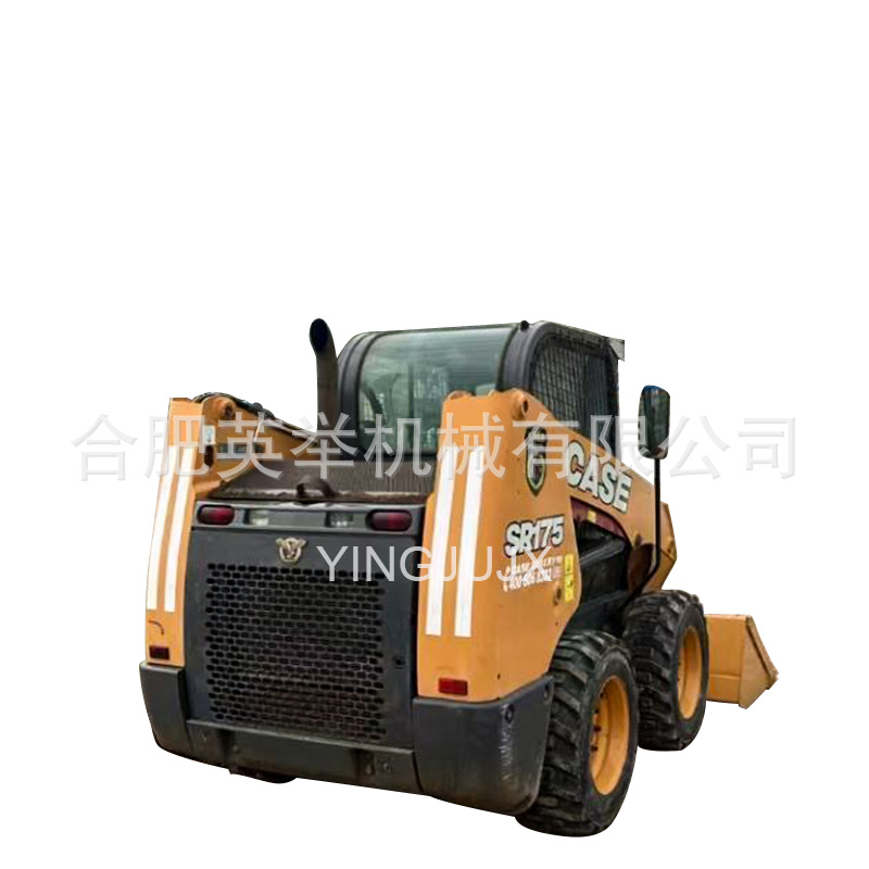 Cascase noventa por ciento nuevo cargador pequeño SR175 para ingeniería agrícola de neumáticos transfronterizos image 6