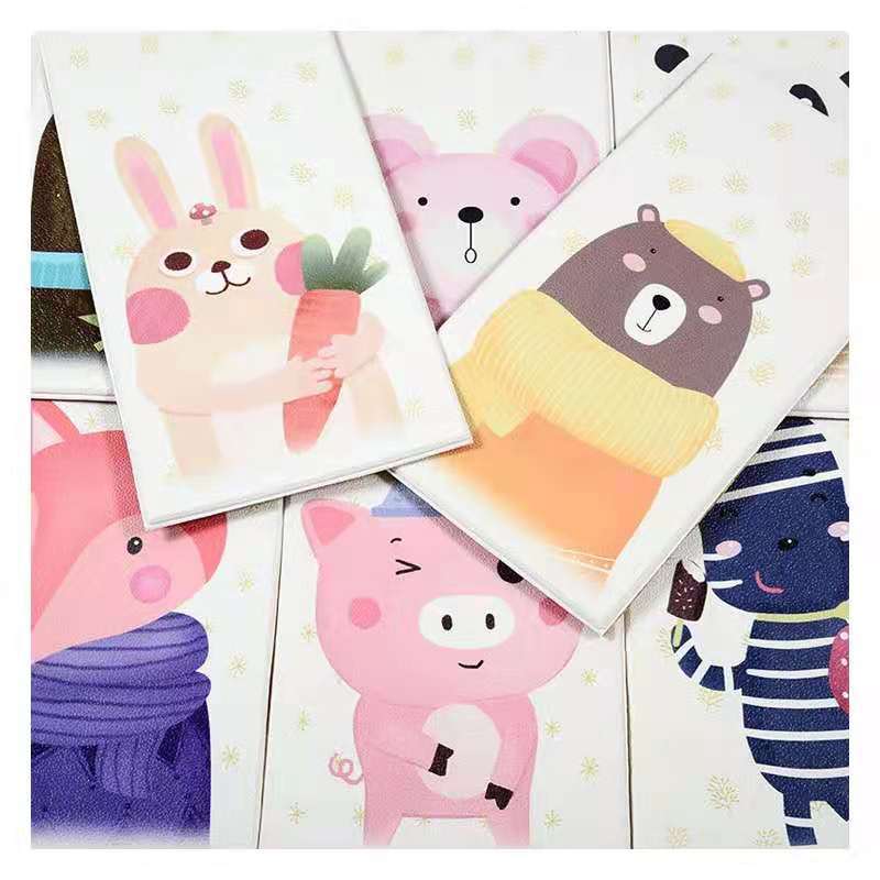 3D wall stickers self-adhesive wallpaper factory spot thickened anti-collision waterproof background wall children's room living room decorative painting