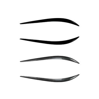 Eyebrow Stickers Exterior Decoration | Lamp eyebrow