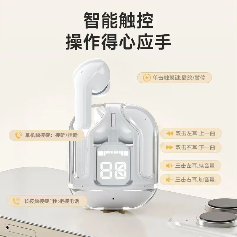 [Suministro directo de fábrica] Auriculares Bluetooth inalámbricos de alta calidad de alta calidad de generación HK6 transfronterizos, batería de larga duración, orejas Bluetooth deportivas