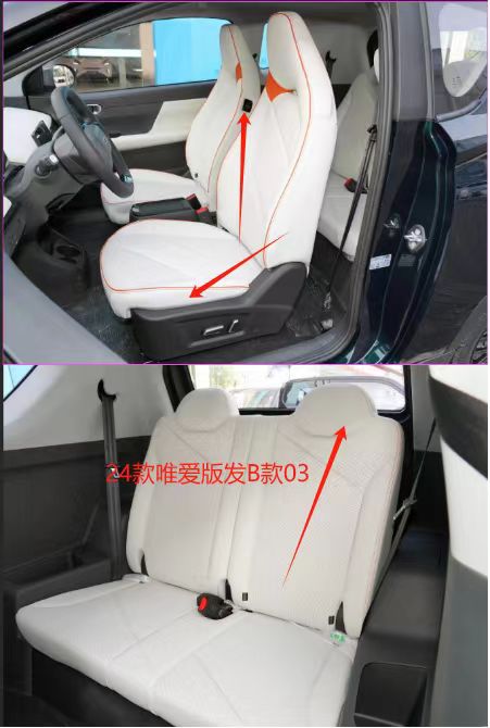 Chery EQ1 Little Ant Seat Cover Full Surround Perforated Leather