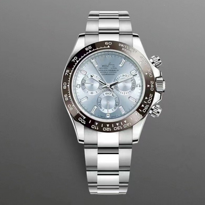 Cross-border e-commerce Daytona three-eye six-hand mechanical watch for men, steel band, multifunctional quartz leather strap watch Cross-border e-commerce Daytona three-eye six-hand mechanical watch for men, steel band, multifunctional quartz leather strap watch