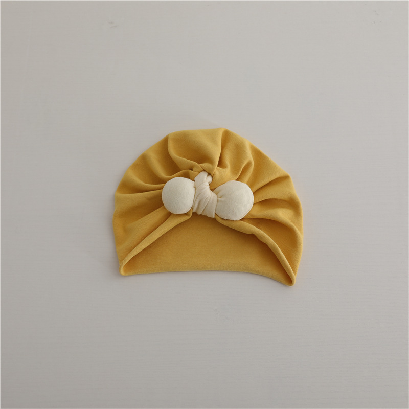 Gorro Estilo Indio para Recién Nacido de Algodón, Cálido, para Primavera y Otoño