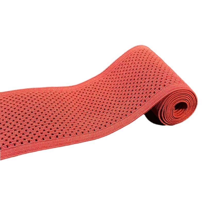 5 см красная полиэфирная трикотажная сетчатая резинка удобный дышащий пояс для живота Фитнес сдержанность вязаный через Цветочный Пояс