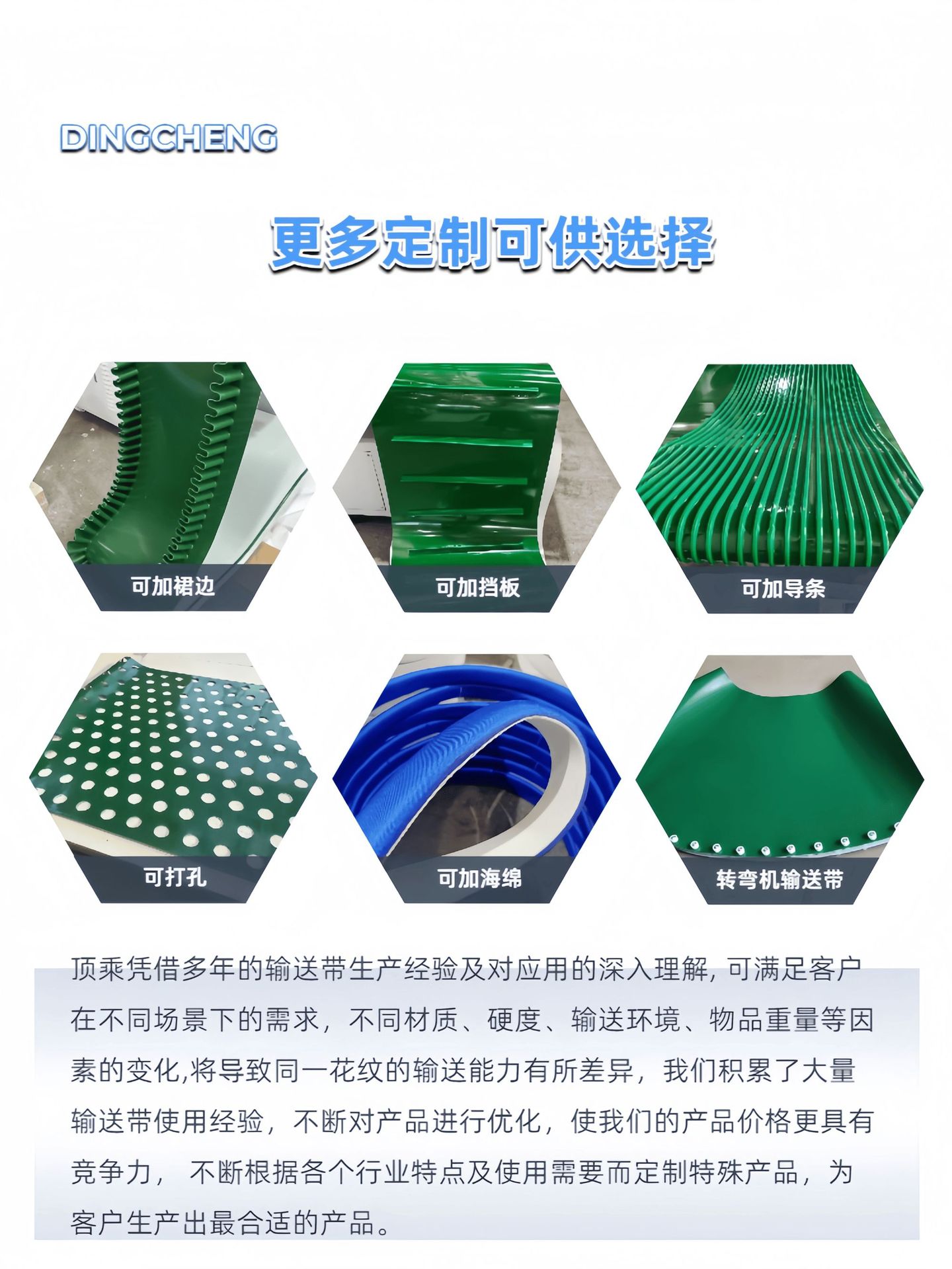 Top riding synchronous belt PU baffle polyurethane steel wire tooth grass pattern transmission belt XH 5M S8M 14M L AT0