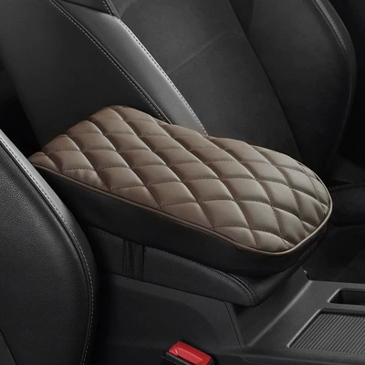 Armrest box armrest box cushion cover car - brown