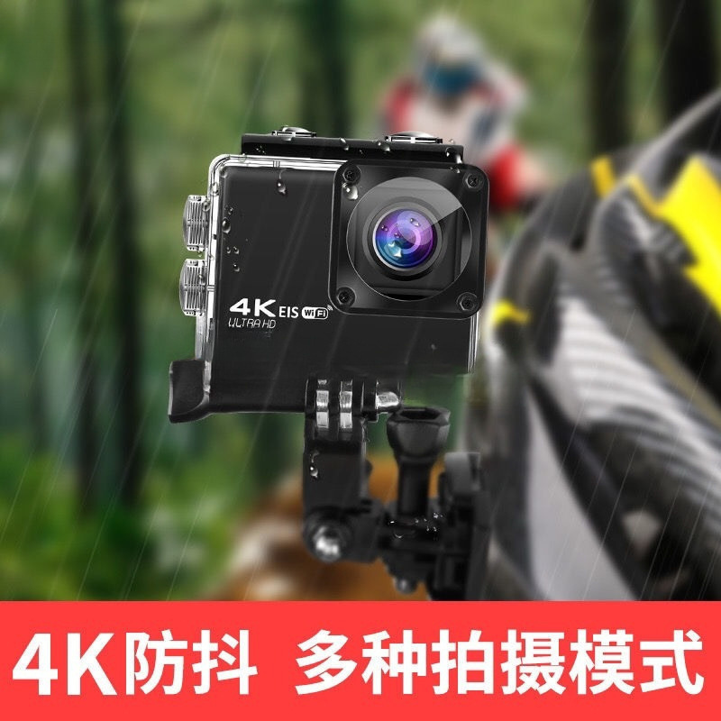 运动相机摩托车骑行防抖头盔记录仪4钓鱼防水防抖360全景摄像机