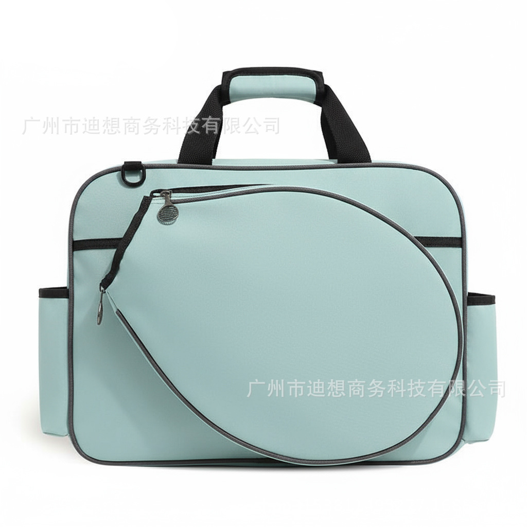 Bolsa de tenis de hombro doble bolsa de gran capacidad un hombro almacena bolsa de pelota de alta cara para mujeres bolsa de bádminton image 3