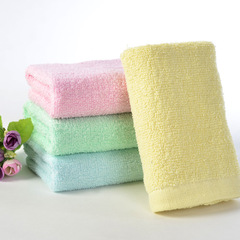 Plain towel cotton absorbent hotel pedicure bath 60/70/80g cheap wedding return gift handkerchief household rag