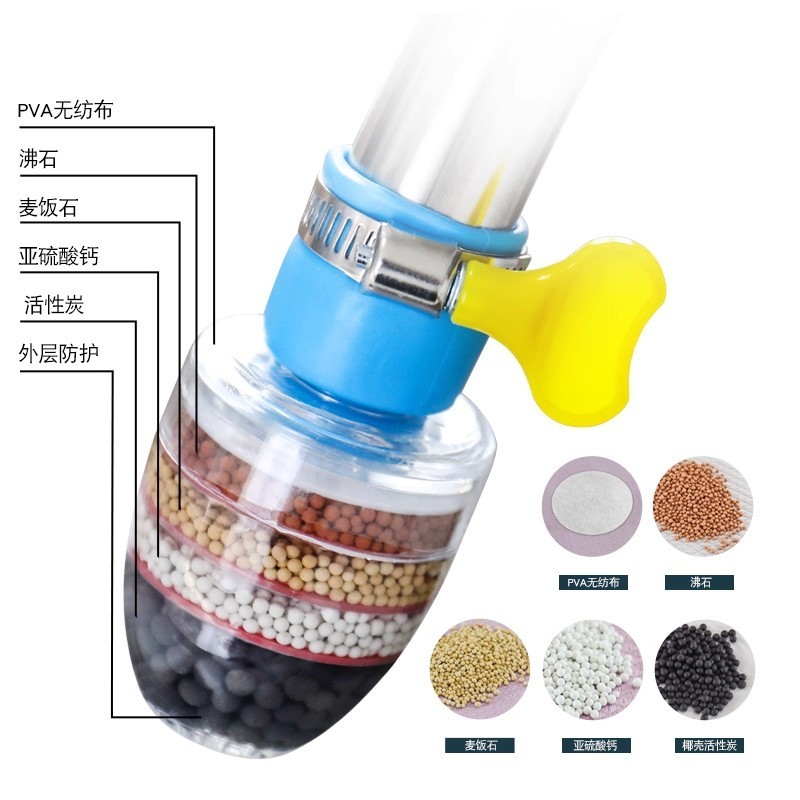 多层家用水龙头过滤器通用防溅头花洒节水器厨房自来水过滤嘴喷头|undefined