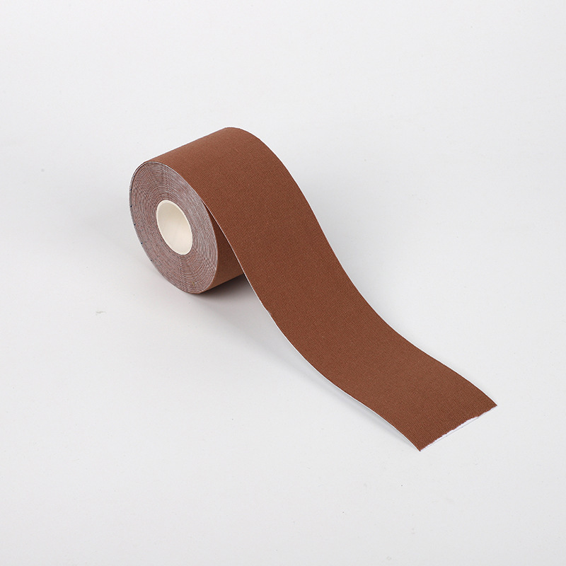 연한 갈색 탄성 패치