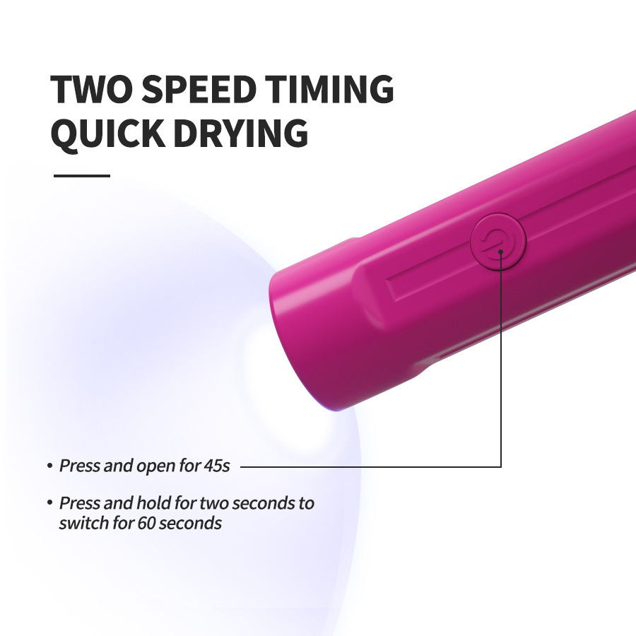 Simple Style Solid Color Plastic Nail Lamp 1 Piece display picture 6