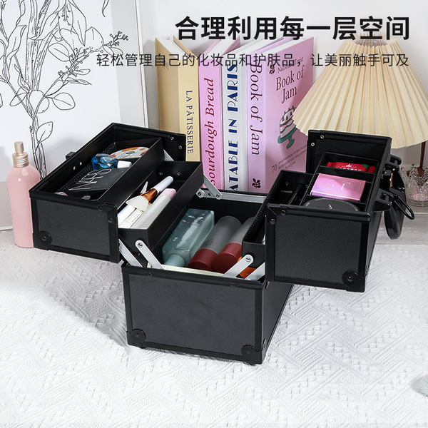 Professional makeup box multi-layer manicure tattoo tool box