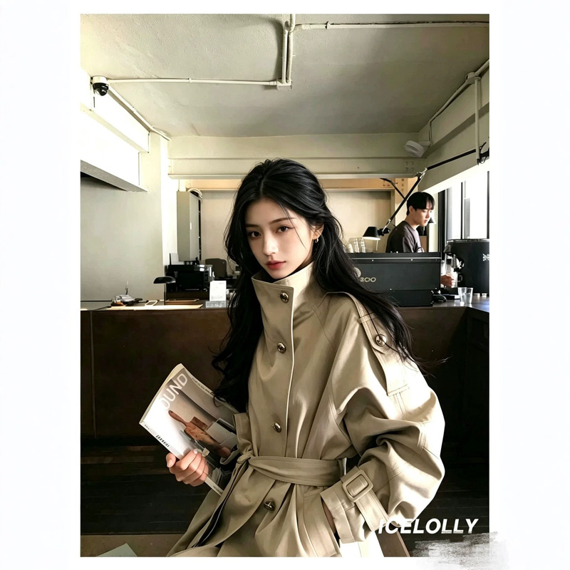 In stock: ICELOLLY Anthony short, stand-up collar windbreaker jacket, new autumn collection, suitable for work and everyday wear