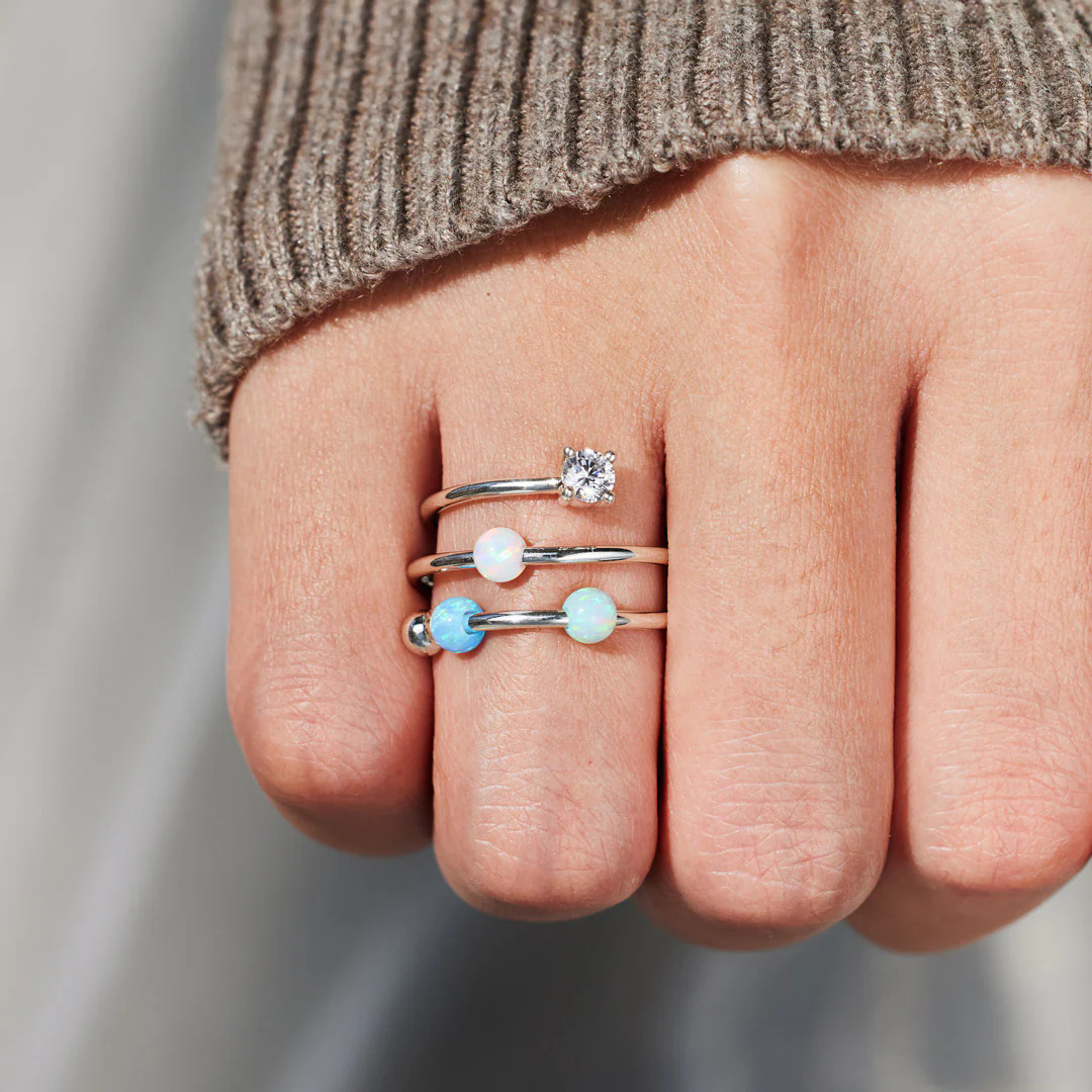 Geometric Pattern 925 Sterling Silver Geometric Rings 925 Sterling Silver Rings