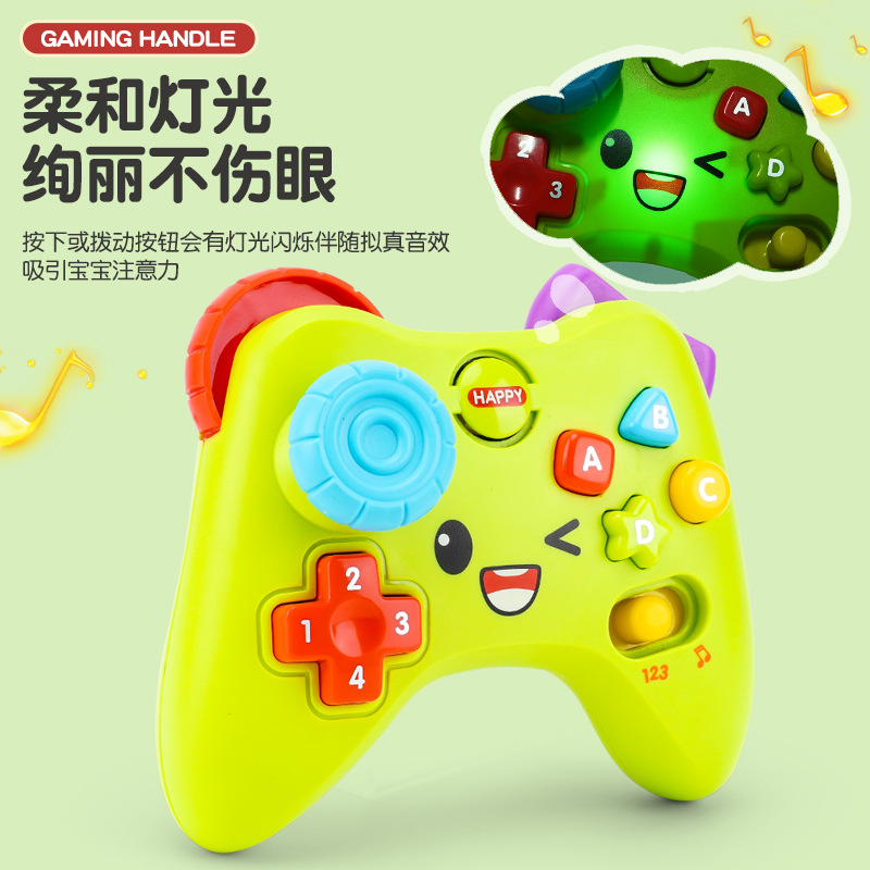 Transfronteriza nueva máquina de juego de simulación de dibujos animados mango español educación temprana máquina de aprendizaje educativo infantil niños juguetes de música