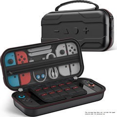 2025年新型クロスボーダー対応Switch2用フルセット収納バッグ 花柄PUハード素材ハンドバッグ型携帯保護バッグ