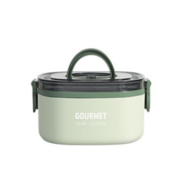 Multi-capa de gran capacidad caja de almuerzo portátil de acero inoxidable 304 barril aislado estudiante de cuello blanco caja de almuerzo vajilla