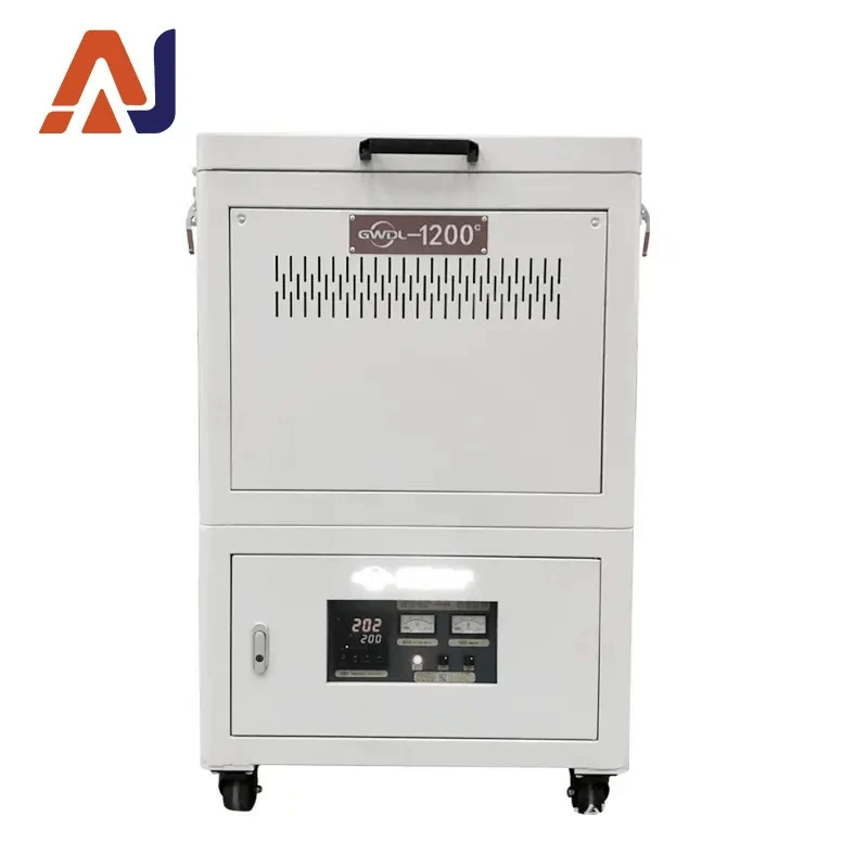 Электрическая печь типа «колодец» на 1200 градусов с верхней открывающейся дверцей и кварцевой защитной трубкой, высокоэффективная энергосберегающая печь типа «колодец» с резистивной печью