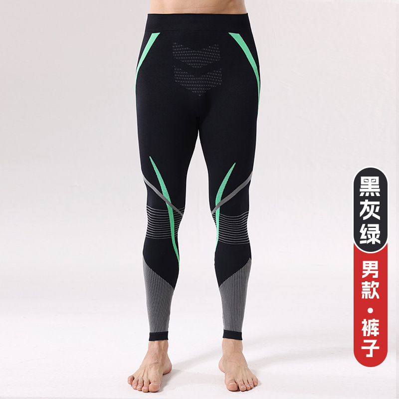 新款秋冬速干滑雪服内衣套装男女运动紧身吸湿排汗压缩保暖打底衣|undefined