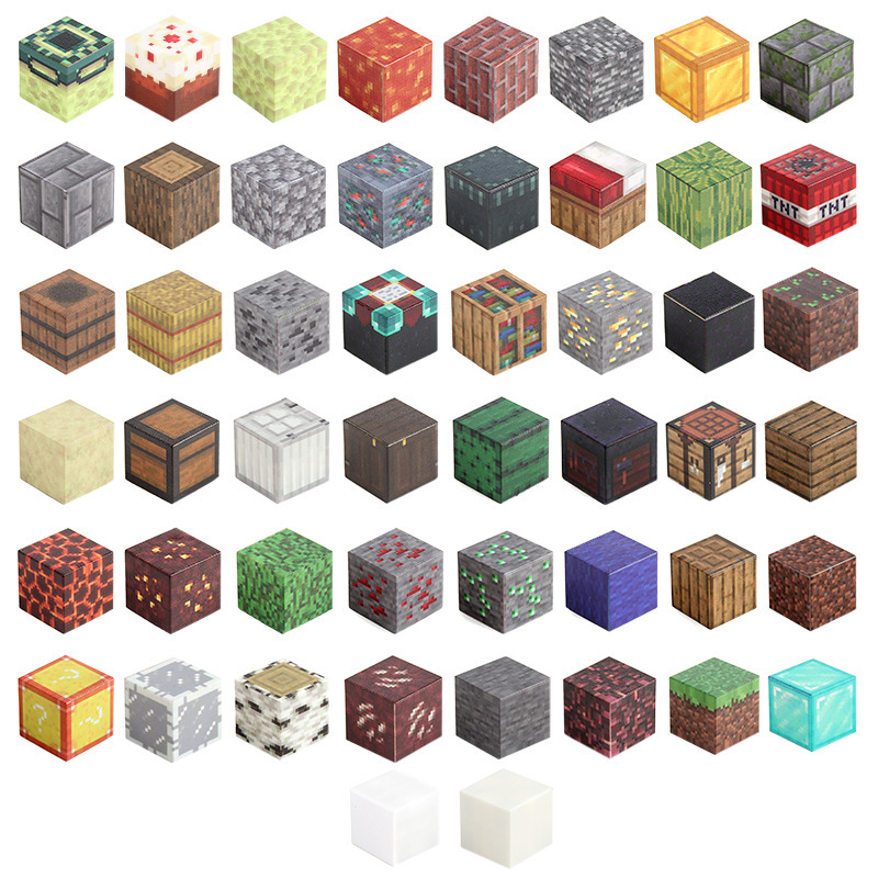 源头工厂我的磁力世界方块 2MM积木磁吸玩具拼装积木散装磁力