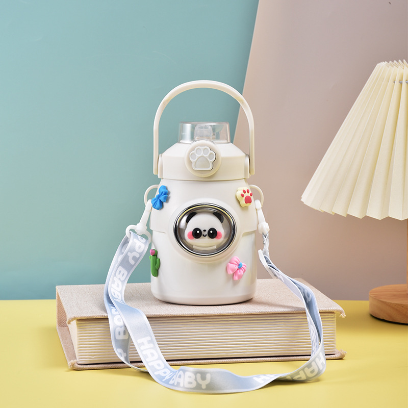 초승달 흰색-팬더