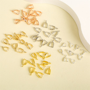 18k����ɫ���ӿ۵������^ˮ������~�A��diy�Ʒ����۲������l