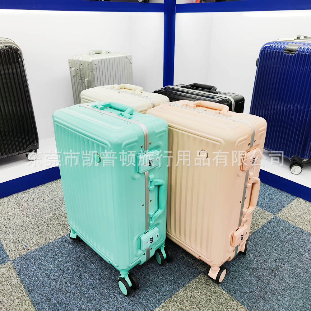 20 suitcase children Draw bar box trunk Boarding case Aluminum frame box Gift Box wholesale