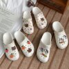 Net Red household Crocs 2021 new pattern summer ins lovely girl Baotou Sandy beach Sandals Trendy shoes