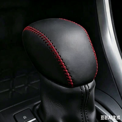 6 new models of Toyota Corolla and Frontlander gear shift handle covers, automatic gear shift lever covers (Sürətlər qutusu və əl tormozu başlıqları) - no-hand-sewing-required26-styles-of-corolla-automatic-gear-shift-covers-with-red-stitching