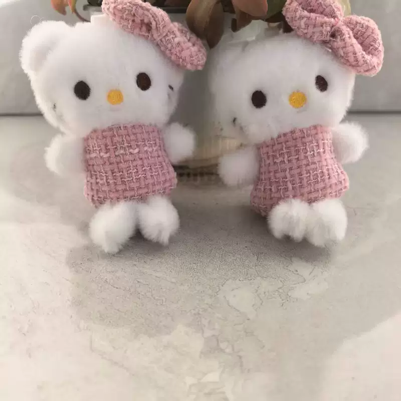 Hello kitty, doll, plush keychain, pendant