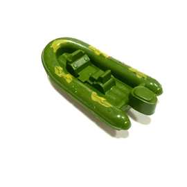 橡皮艇儿童玩具配件小摆件仿真场景模型配件微缩仿真橡皮艇