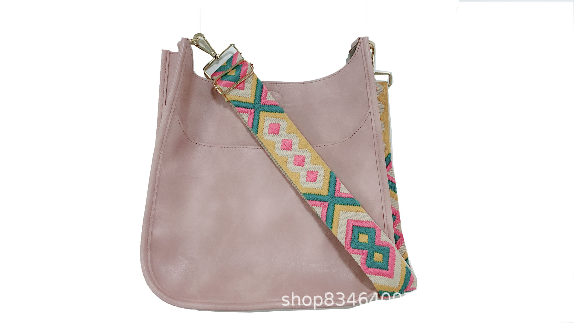 Bolso PU de color para mujer, bandolera de moda color sólido, bolso de hombro retro para viajes europeo/americano, venta transfronteriza