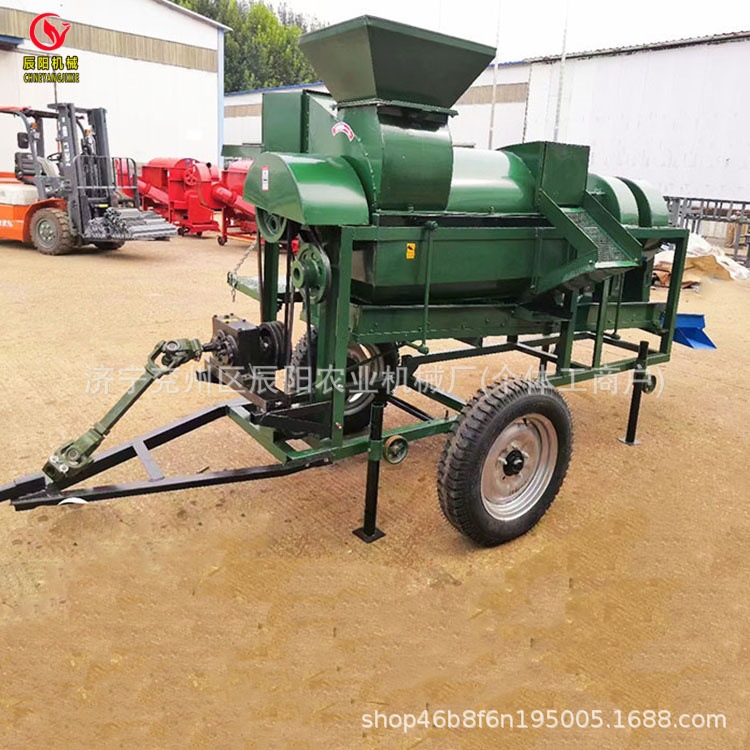 电动小麦脱粒机大豆苍术高粱油菜脱粒机空心菜孜然谷子水稻脱粒机