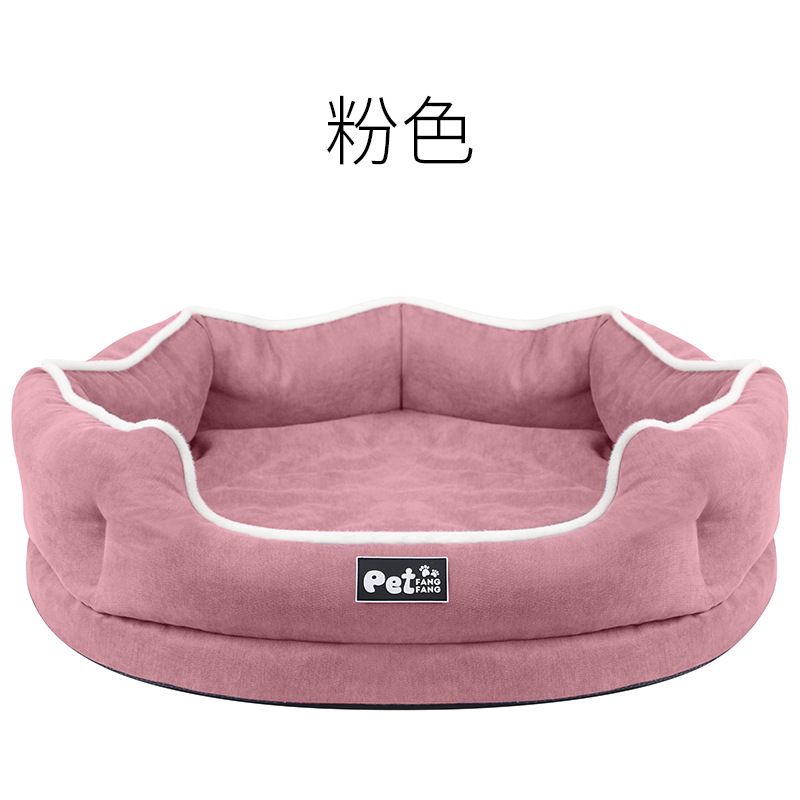 Colchón de mascotas perrera gato al por mayor espuma memoria extraíble y lavable Lisi terciopelo nido mascota