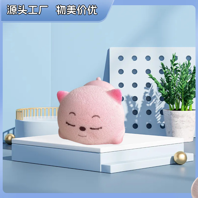 Esponja de baño grande estilo japonés con forma de panal, esponja súper suave, esponja de baño bonita para niños, esponja exfoliante agradable para la piel.