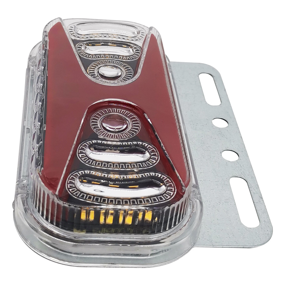 Camión luz lateral 24V Super brillante piso Luz de marcha atrás coche llevó la luz lateral del lado del remolque luz del piso del remolque