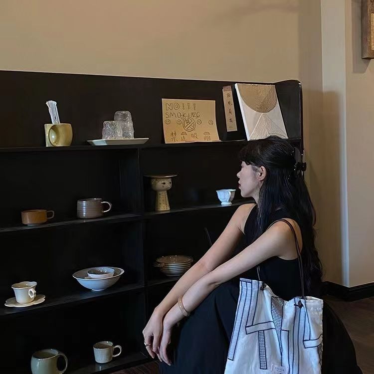 Wholesale designer canvas bag women's new Chinese style bag Zen satin bag cowhide rope pure cotton linen lazy style