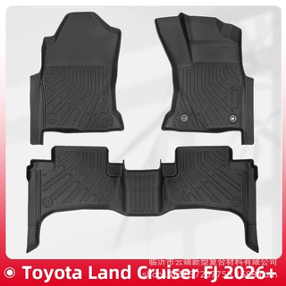 适用于Toyota Land Cruiser FJ 2026+ 右舵3D全天候材质TPE脚垫