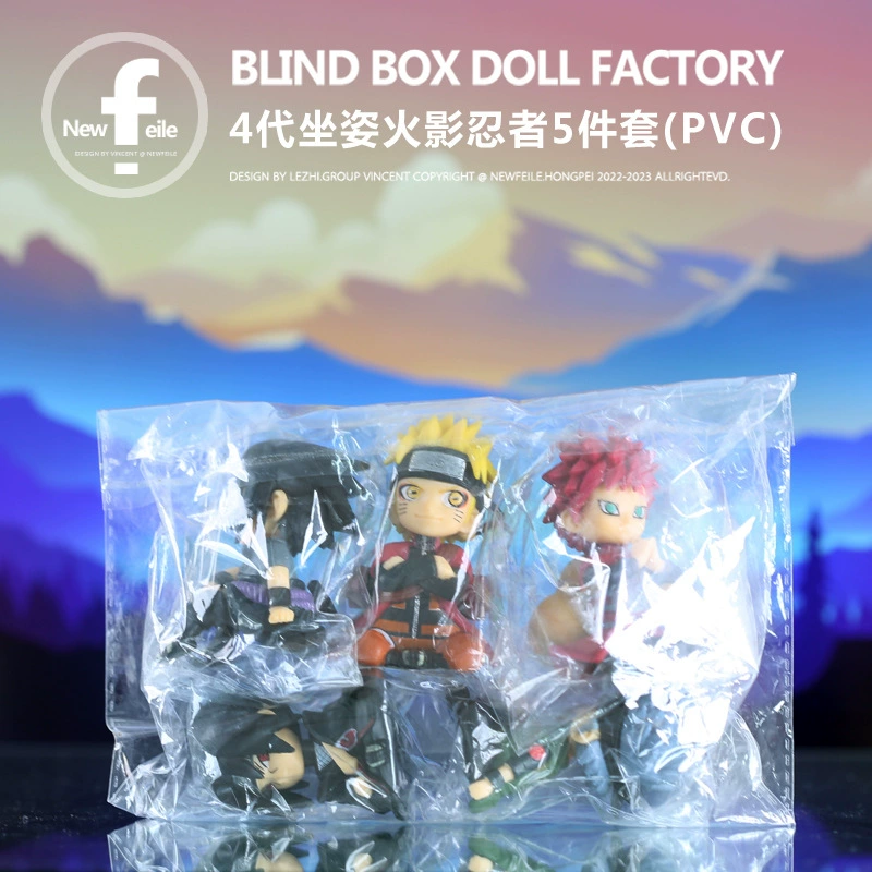Naruto, minifigure, doll, decorations, capsule toy